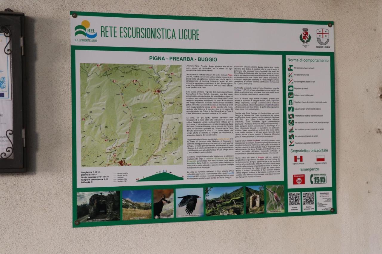 Appartamento Ca' Baci' Pigna Exterior foto